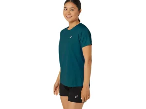 ASICS Kleding | Bovenkleding>CORE SS TOP Rich Teal