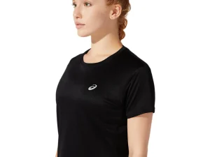 ASICS Kleding | Hardlopen>CORE SS TOP Performance Black