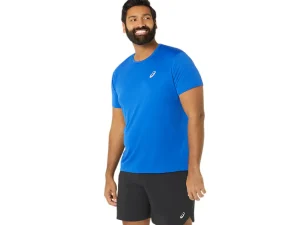 ASICS Kleding | Hardlopen>CORE SS TOP Asics Blue