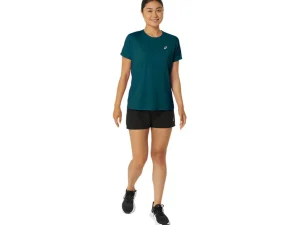 ASICS Kleding | Bovenkleding>CORE SS TOP Rich Teal