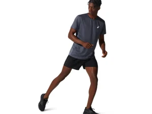 ASICS Kleding | Hardlopen>CORE SS TOP Carrier Grey