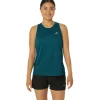 ASICS Kleding | Hardlopen>CORE TANK Rich Teal