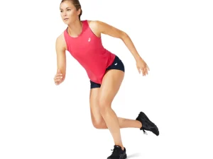 ASICS Kleding | Hardlopen>CORE TANK Pixel Pink