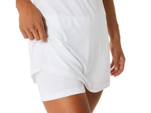 ASICS Kleding | Tennis>COURT DRESS Brilliant White/Midnight