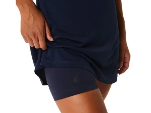 ASICS Kleding | Tennis>COURT DRESS Midnight/Brilliant White