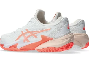 ASICS COURT FF™ | Tennisschoenen>COURT FF 3 CLAY White/Sun Coral