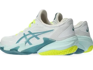 ASICS COURT FF™ | Tennisschoenen>COURT FF 3 CLAY White/Soothing Sea