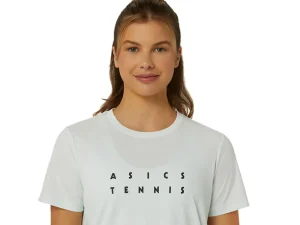 ASICS Kleding | Shirts met korte mouwen>COURT GRAPHIC TEE Pale Mint