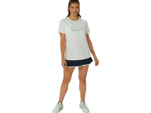 ASICS Kleding | Shirts met korte mouwen>COURT GRAPHIC TEE Pale Mint