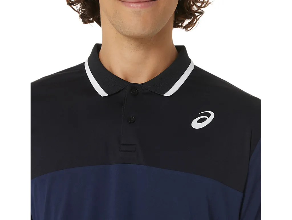 court_polo_shirt_4.webp ASICS Kleding | Tennis>COURT POLO SHIRT Midnight/Performance Black