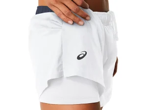 ASICS Kleding | Tennis>COURT SHORT Brilliant White