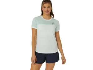 ASICS Kleding | Shirts met korte mouwen>COURT SS TOP Pale Mint/Pale Blue