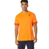 ASICS Kleding | Shirts met korte mouwen>COURT SS TOP Shocking Orange/Koi
