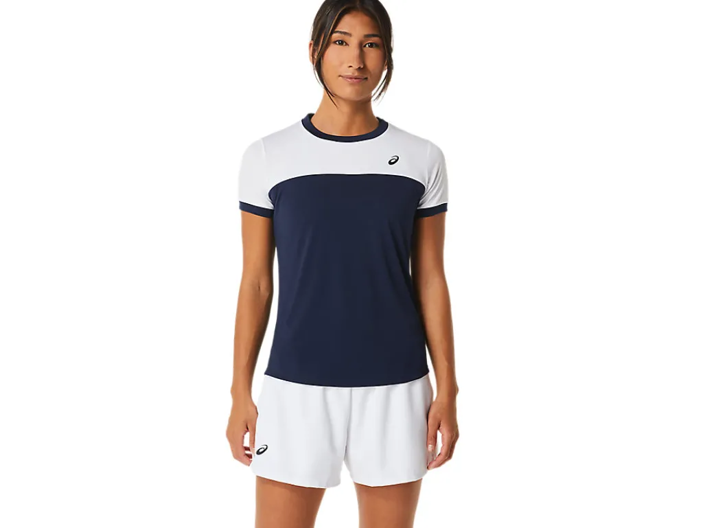 court_ss_top_0-6.webp ASICS Kleding | Tennis>COURT SS TOP Midnight/Brilliant White