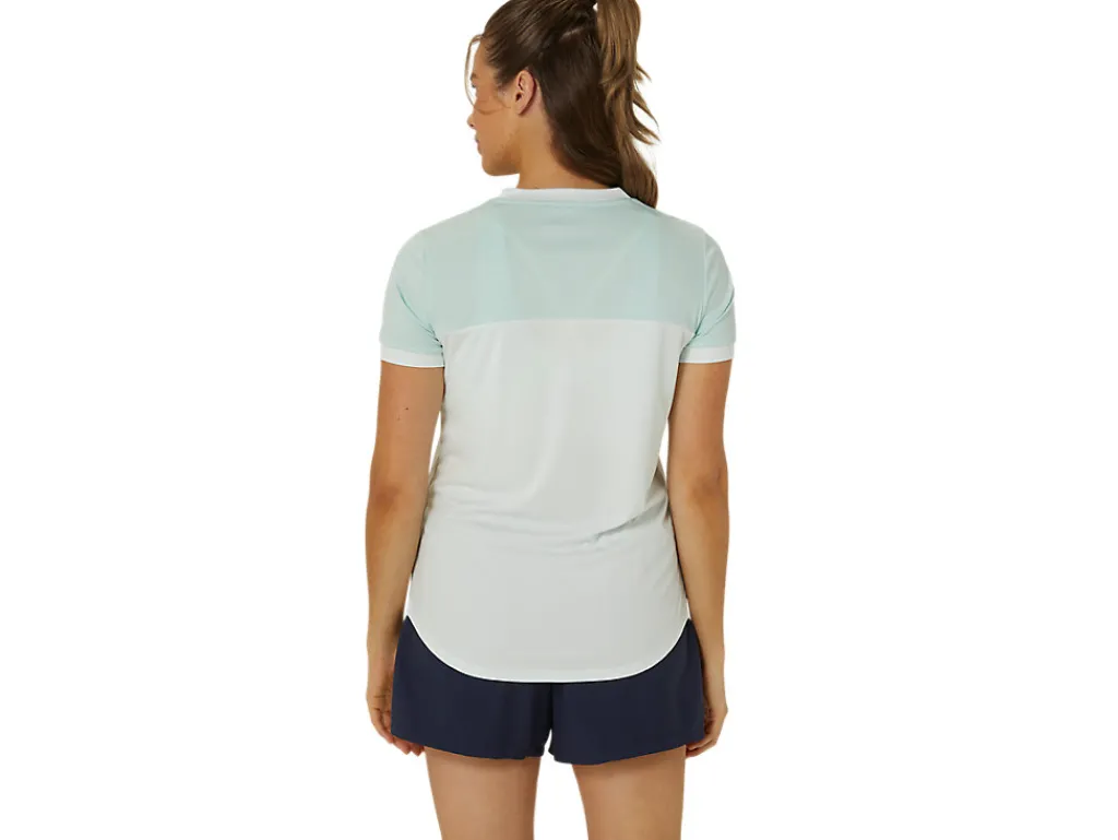 court_ss_top_1-1.webp ASICS Kleding | Shirts met korte mouwen>COURT SS TOP Pale Mint/Pale Blue