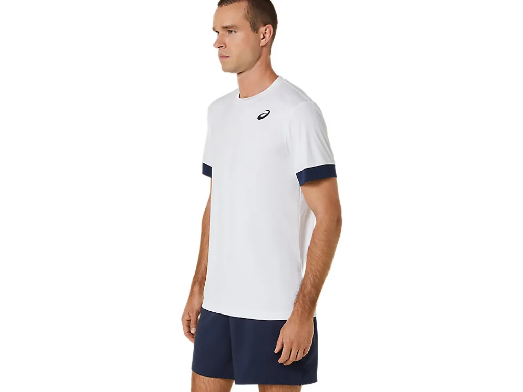 court_ss_top_2-5.webp ASICS Kleding | Tennis>COURT SS TOP Brilliant White/Midnight