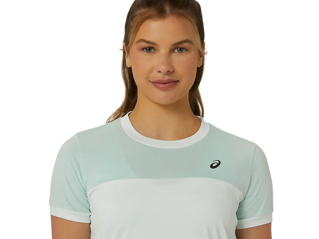 court_ss_top_3-1.webp ASICS Kleding | Shirts met korte mouwen>COURT SS TOP Pale Mint/Pale Blue
