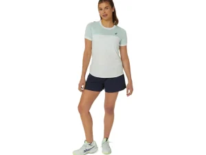 ASICS Kleding | Shirts met korte mouwen>COURT SS TOP Pale Mint/Pale Blue