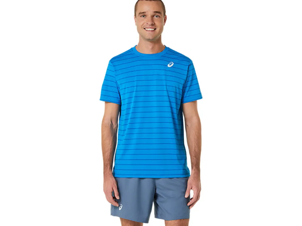 court_stripe_ss_top_0-1.webp ASICS Kleding | Tennis>COURT STRIPE SS TOP Directoire Blue