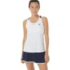 ASICS Kleding | Tennis>COURT TANK Brilliant White/Midnight