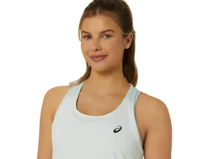 ASICS Kleding | Shirts met korte mouwen>COURT TANK Pale Mint/Pale Blue
