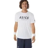 ASICS Kleding | Tennis>COURT TENNIS GRAPHIC TEE Brilliant White