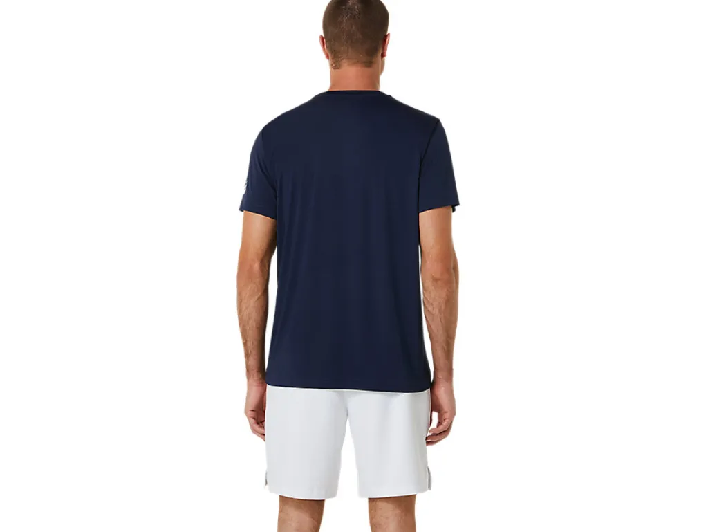 court_tennis_graphic_tee_1-1.webp ASICS Kleding | Tennis>COURT TENNIS GRAPHIC TEE Midnight