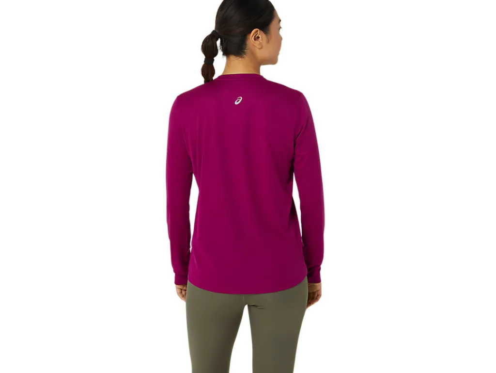 fujitrail_logo_ls_top_1-3.webp ASICS Kleding | Trail running>FUJITRAIL LOGO LS TOP Blackberry/Birch