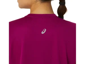 ASICS Kleding | Trail running>FUJITRAIL LOGO SS TOP Blackberry