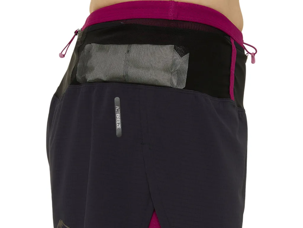 fujitrail_n_short_4.webp ASICS Kleding | Trail running>FUJITRAIL 2-N-1 SHORT Performance Black/Blackberry