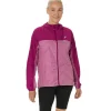 ASICS Kleding | Trail running>FUJITRAIL PACKABLE JACKET Soft Berry/Blackberry
