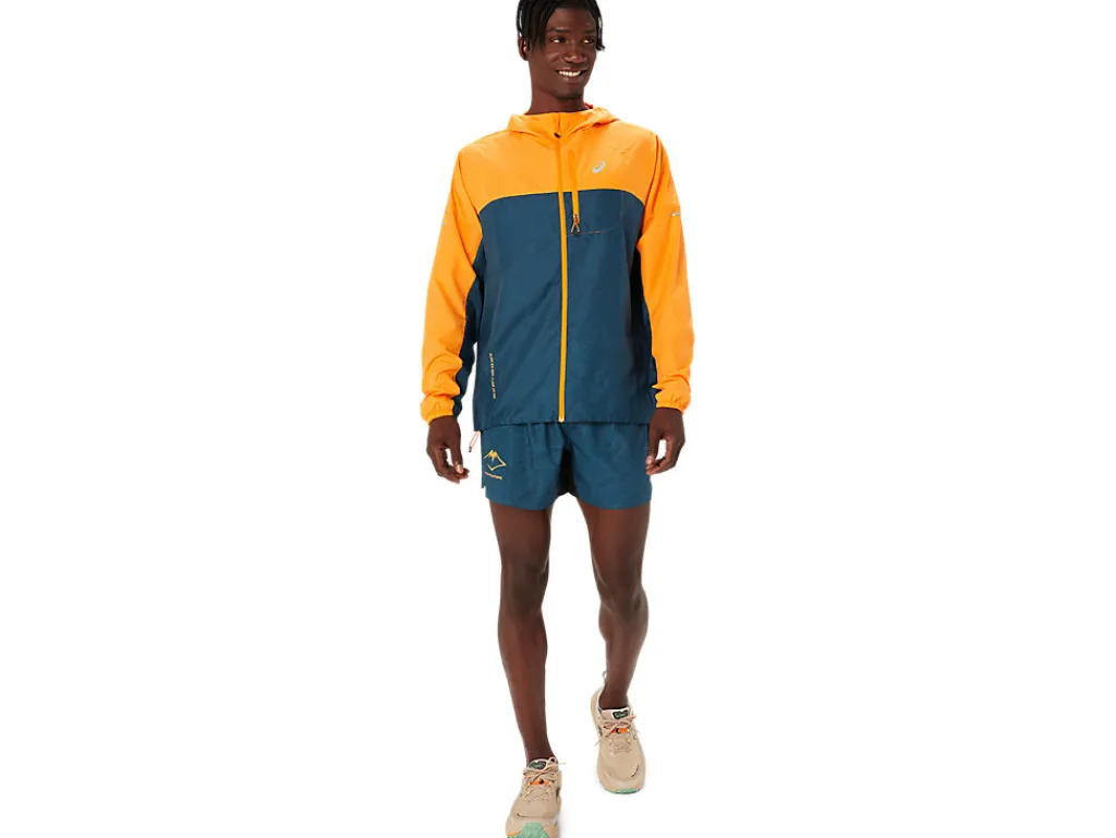 fujitrail_packable_jacket_13.webp ASICS Trail running | Kleding>FUJITRAIL PACKABLE JACKET Fellow Yellow/Magnetic Blue