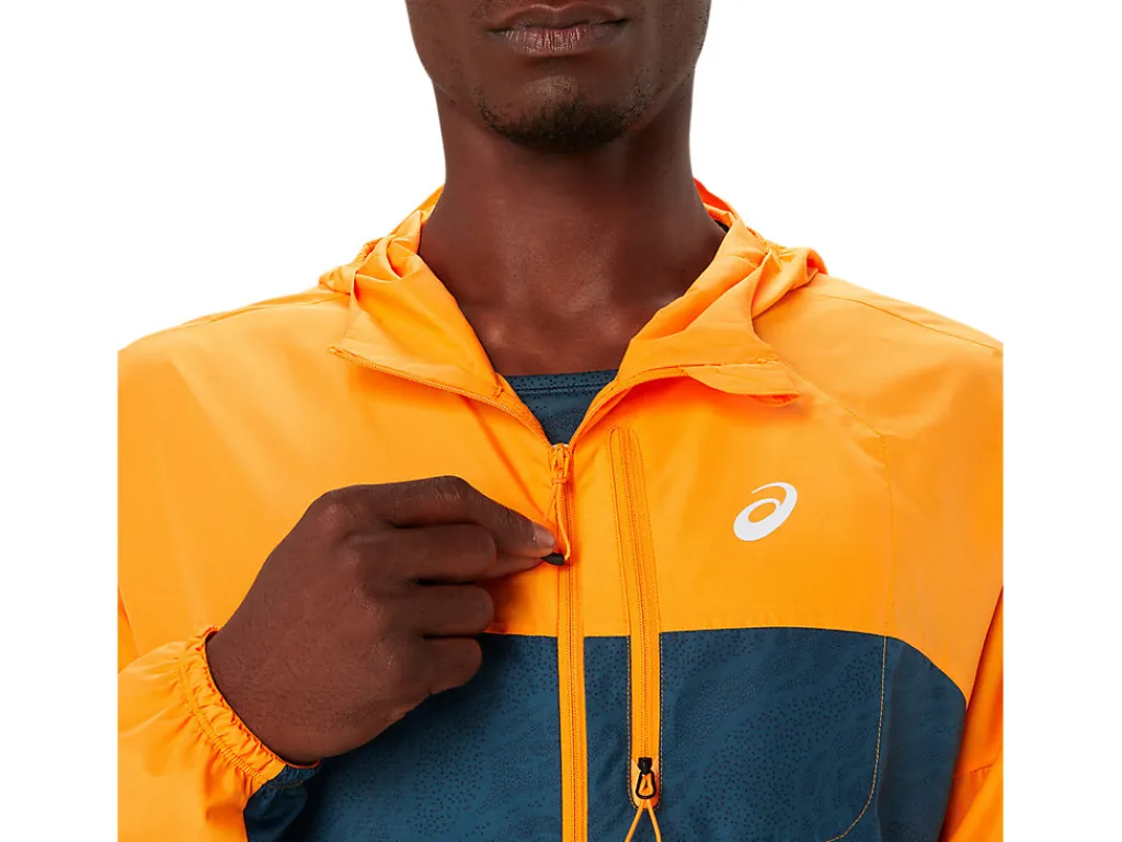fujitrail_packable_jacket_5.webp ASICS Trail running | Kleding>FUJITRAIL PACKABLE JACKET Fellow Yellow/Magnetic Blue