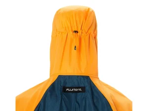 ASICS Trail running | Kleding>FUJITRAIL PACKABLE JACKET Fellow Yellow/Magnetic Blue