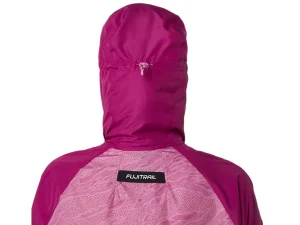 ASICS Kleding | Trail running>FUJITRAIL PACKABLE JACKET Soft Berry/Blackberry