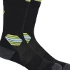 ASICS Kleding | Trail running>FUJITRAIL RUN SOCK Performance Black/Illuminate Green