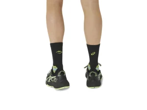 ASICS Kleding | Trail running>FUJITRAIL RUN SOCK Performance Black/Illuminate Green