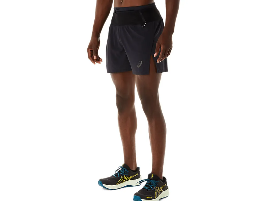 fujitrail_short_2.webp ASICS Kleding | Trail running>FUJITRAIL SHORT Performance Black