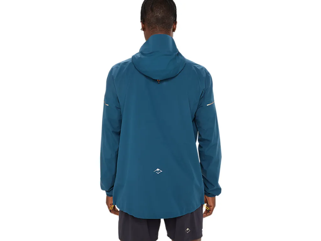 fujitrail_waterproof_jack_1.webp ASICS Kleding | Trail running>FUJITRAIL WATERPROOF JACKET Magnetic Blue