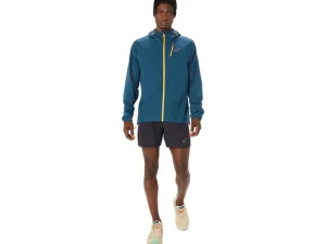 ASICS Kleding | Trail running>FUJITRAIL WATERPROOF JACKET Magnetic Blue