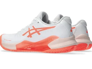 ASICS Tennisschoenen | Tennis>GEL-CHALLENGER 14 CLAY White/Sun Coral