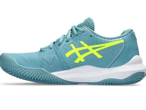 ASICS Tennisschoenen | Tennis>GEL-CHALLENGER 14 CLAY Gris Blue/Safety Yellow