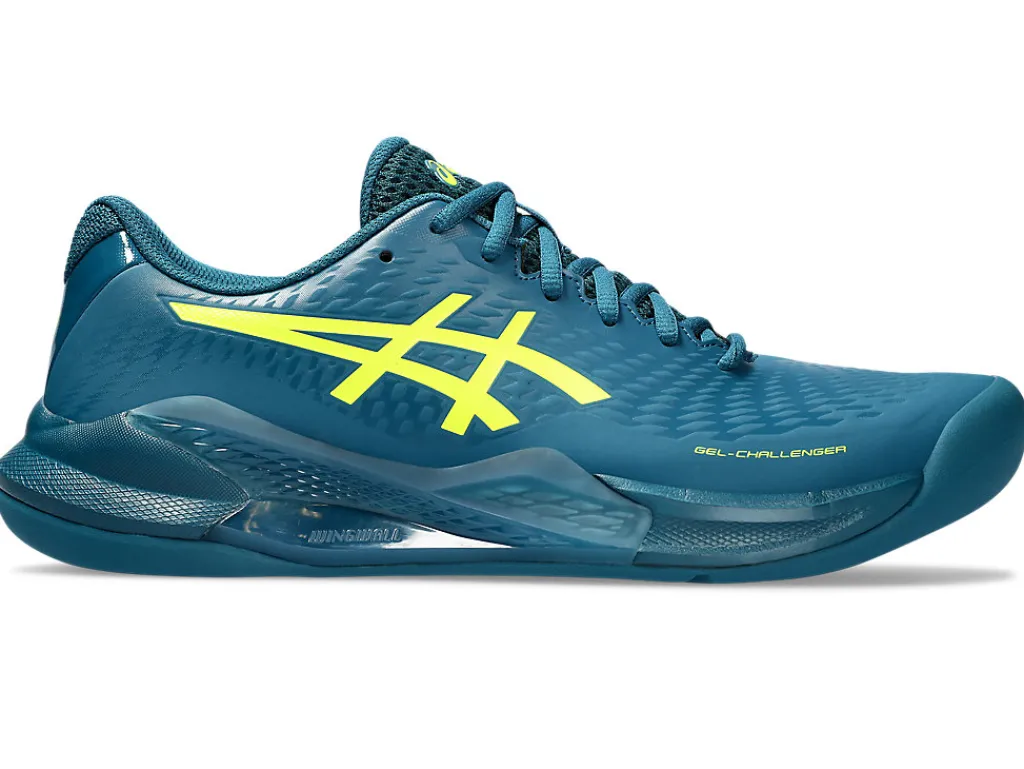 gelchallenger__indoor_0-1.webp ASICS Tennisschoenen | Tennis>GEL-CHALLENGER 14 INDOOR Restful Teal/Safety Yellow