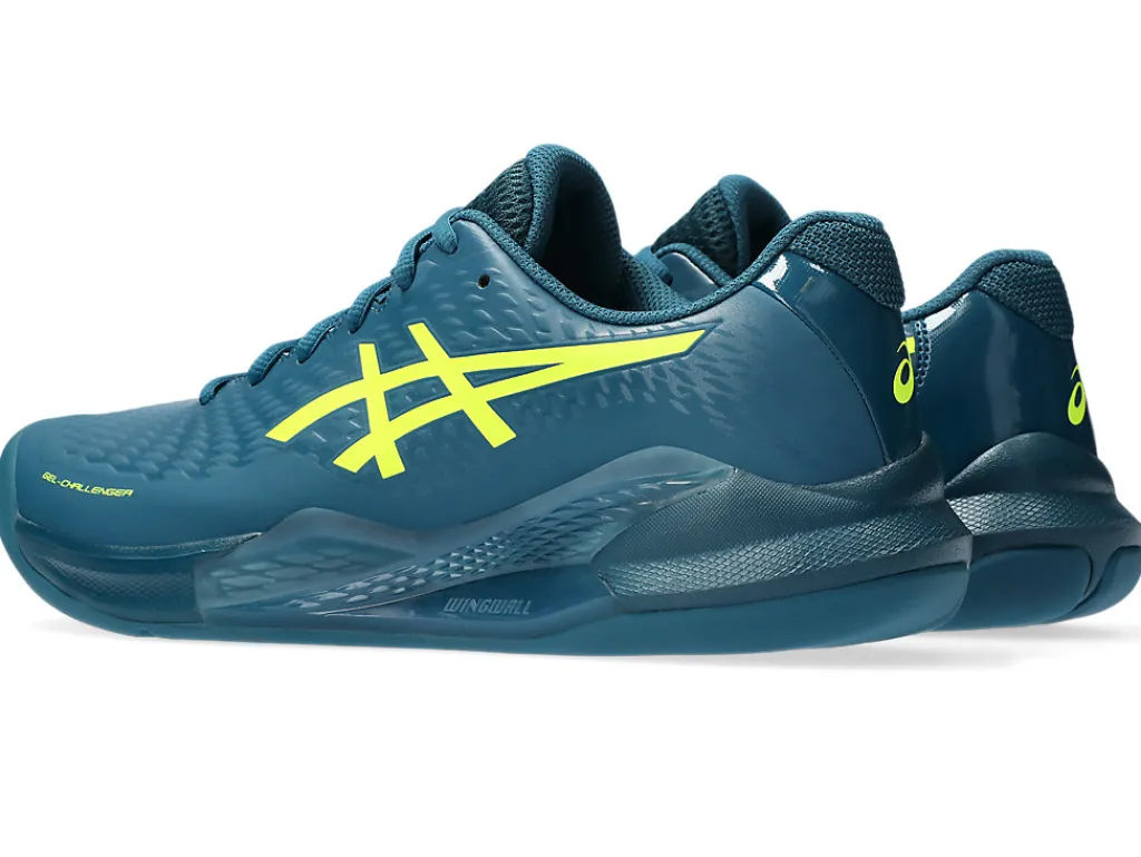 gelchallenger__indoor_2-1.webp ASICS Tennisschoenen | Tennis>GEL-CHALLENGER 14 INDOOR Restful Teal/Safety Yellow