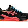 ASICS Padel | Padel>GEL-CHALLENGER 14 PADEL Black/Blazing Coral