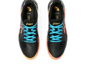 ASICS Padel | Padel>GEL-CHALLENGER 14 PADEL Black/Blazing Coral