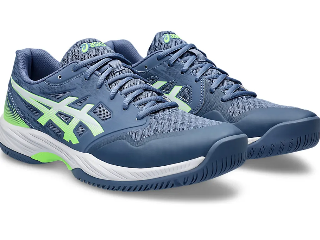 gelcourt_hunter__1.webp ASICS Squash & badminton | Handbal>GEL-COURT HUNTER 3 Denim Blue/Lime Burst