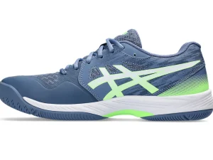 ASICS Squash & badminton | Handbal>GEL-COURT HUNTER 3 Denim Blue/Lime Burst