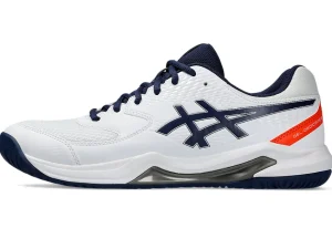 ASICS Tennisschoenen | Tennis>GEL-DEDICATE 8 White/Blue Expanse