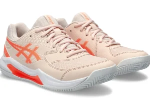 ASICS Tennisschoenen | Tennis>GEL-DEDICATE 8 CLAY Pearl Pink/Sun Coral
